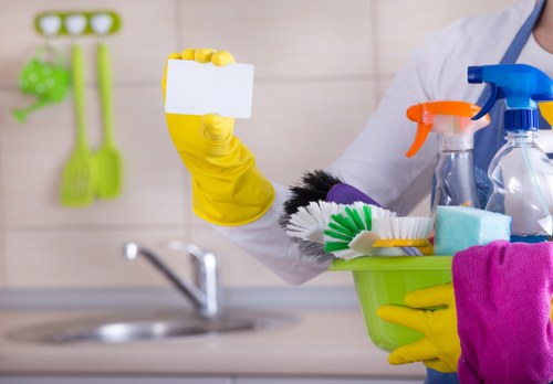 Clean carpet fibers being professionally cleaned