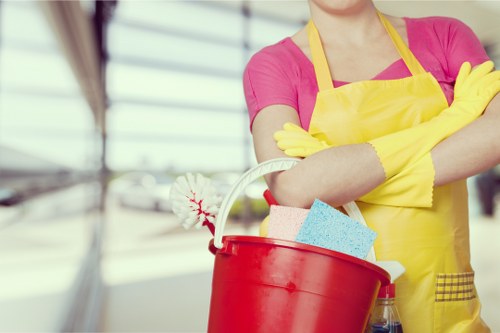 Preparing carpet for professional cleaning