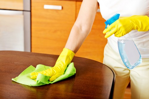 Detailed after builders cleaning services including dusting and debris removal in Nathan Clean